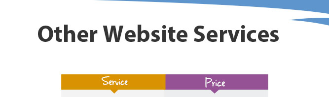 Other Website Services Header